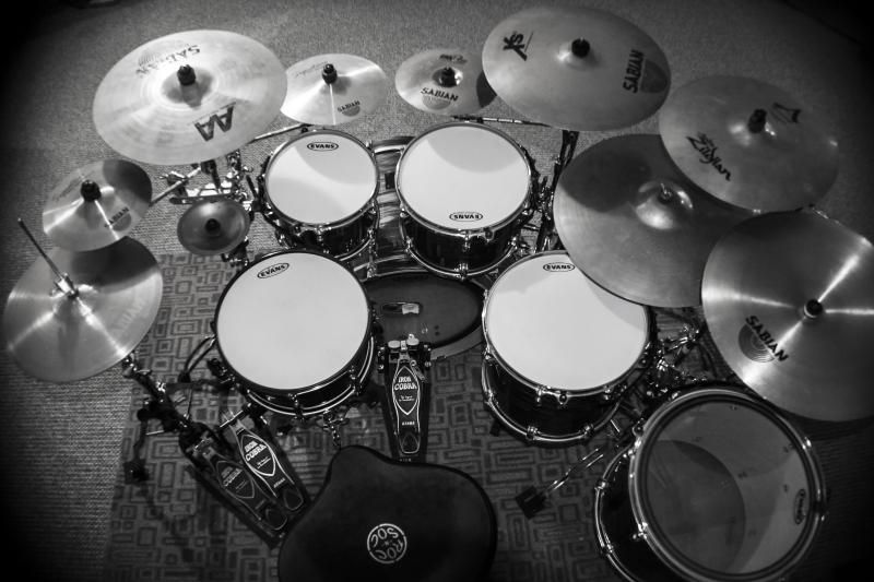 Double splash cymbal placement